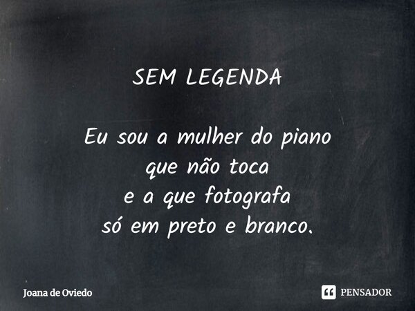 SEM LEGENDA 