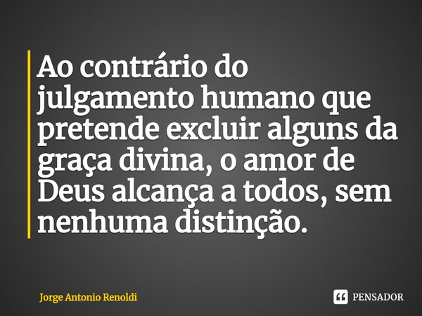 Humano Amor de Deus