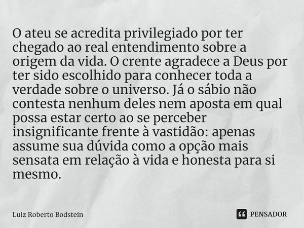 Obrigado Pai por mais um dia Cuida Bruno petinatte - Pensador