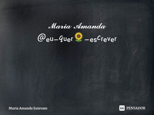 ⁠Não preciso do seu dedo apontando os meus defeitos, já faço esse exercício diariamente.
𝓜𝓪𝓻𝓲𝓪 𝓐𝓶𝓪𝓷𝓭𝓪
@ₑᵤ_qᵤₑᵣ🌻_ₑₛcᵣₑᵥₑᵣ... Frase de Maria Amanda Estevam.