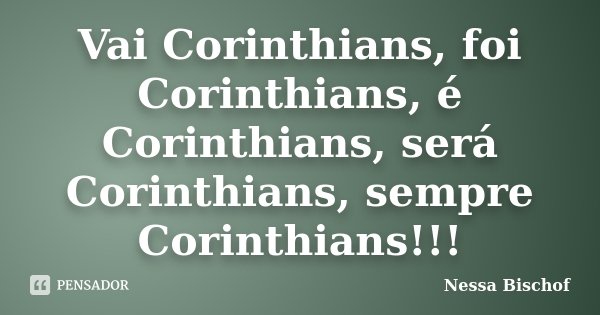 Corinthians Para Sempre