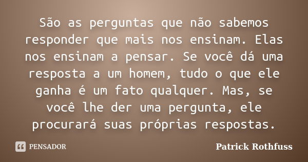 Perguntas que farão qualquer um se apaixonar. Ou não.