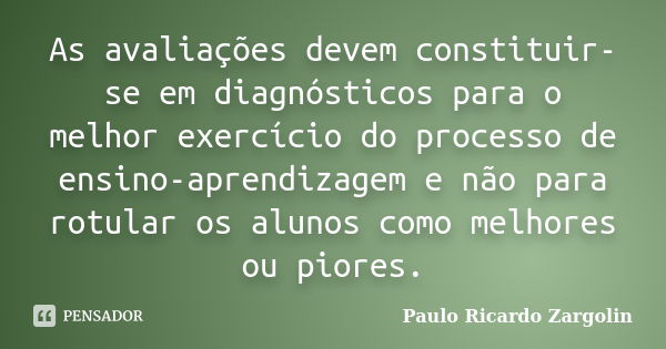 Eis o cenário de um The Walking Paulo Ricardo Zargolin - Pensador