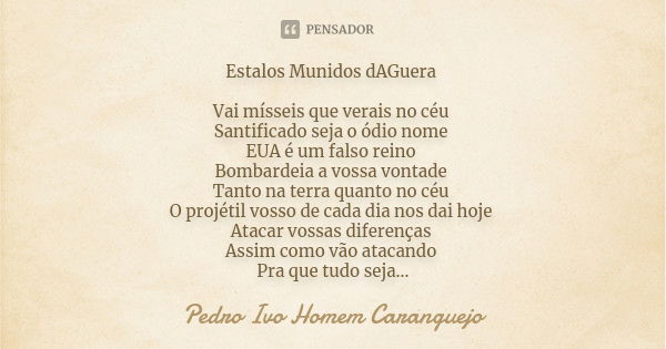 Garoando ou não ☔ Que eu nunca starisy - Pensador