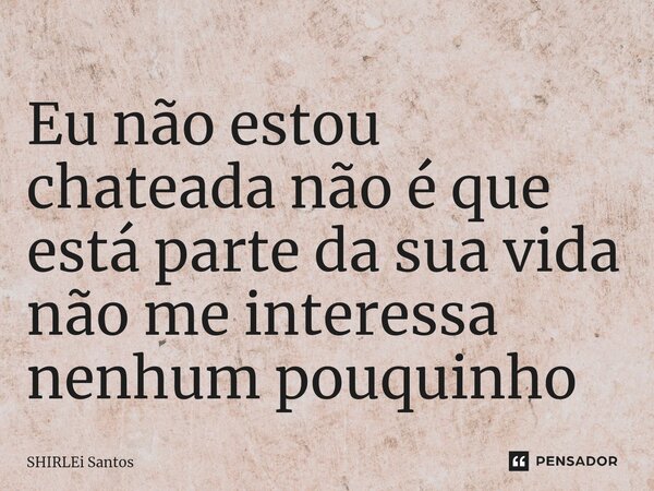 Garoando ou não ☔ Que eu nunca starisy - Pensador