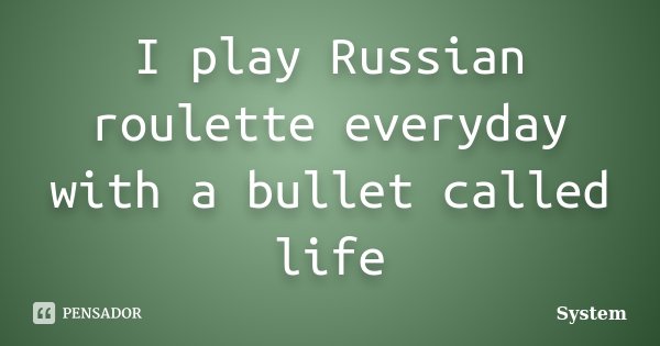 Russian Roulette (tradução) - Ember of Renewal - VAGALUME