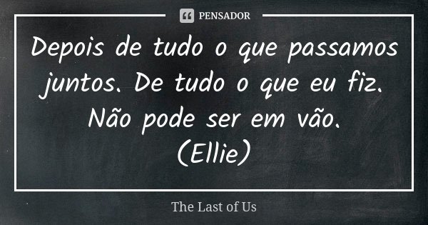 The Last Of Us – POD OU NÃO POD