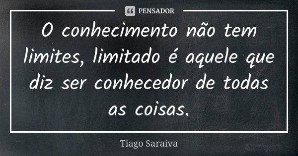 Desvendando o limite do conhecimento . . . . . #conhecimento #refle