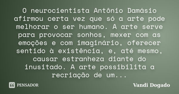 António Damásio, o neurocientista das emoções