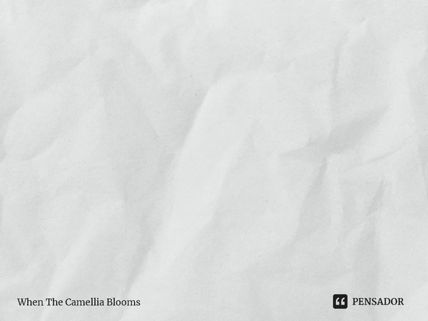 ⁠Os sentimentos de uma pessoa podem virar de cabeça para baixo em apenas três segundos.... Frase de When The Camellia Blooms.