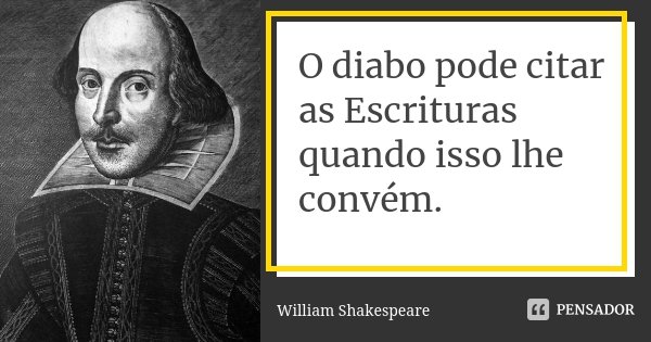 William Shakespeare Pensador