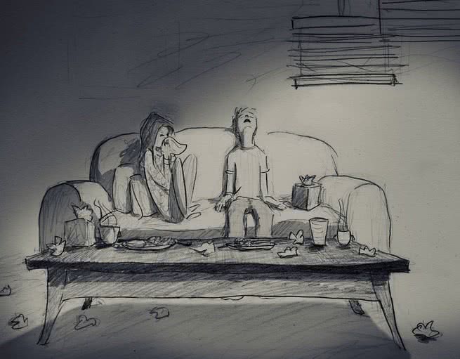 ilustrações sobre amor