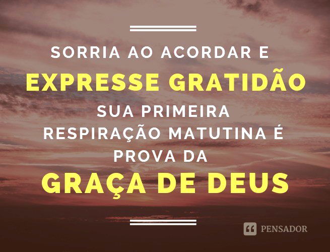 frase de agradecimento a deus