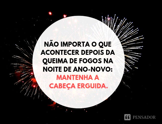 Frases curtinhas de Feliz Ano-Novo