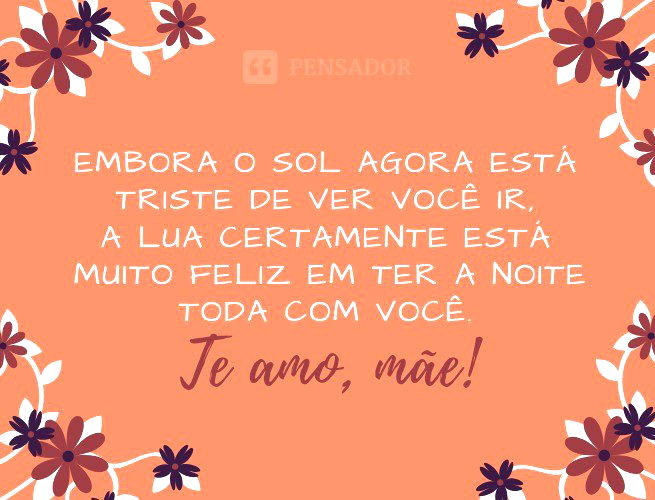 Imagens de boa noite para mãe