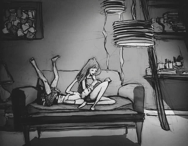 ilustrações sobre amor