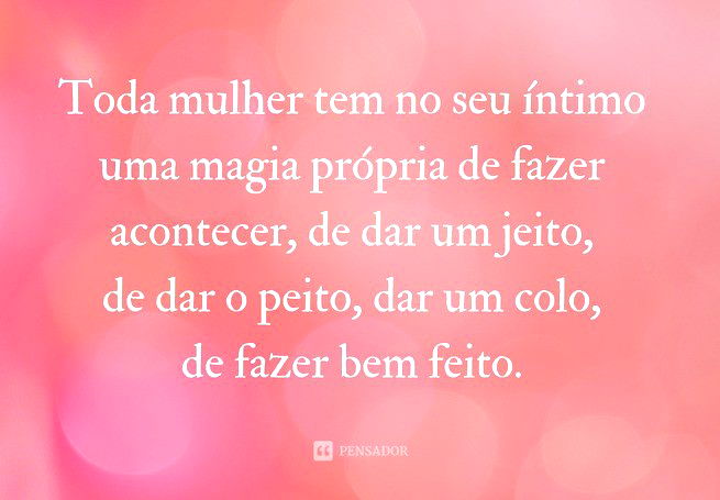 frases dia da mulher