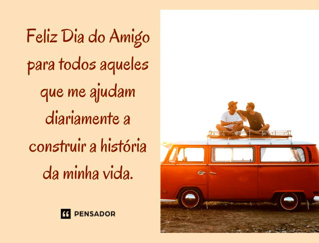 Colorido  Dia do amigo, Feliz dia do amigo, Frases