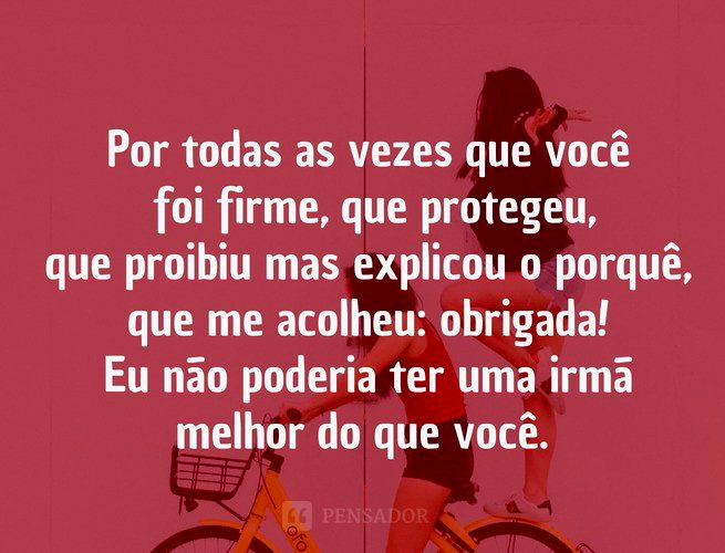 frases para irmã