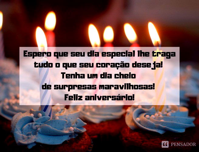 Mensagens de Aniversário para Whatsapp - Mensagens de Aniversário