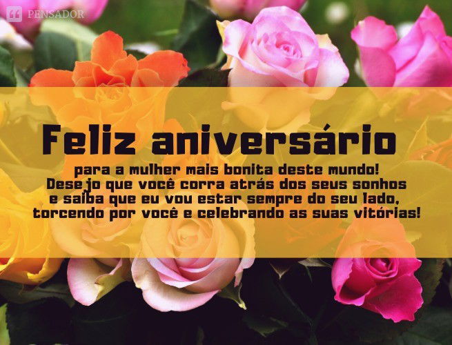 Featured image of post Mensagem De Aniversario Bem Bonita Que a felicidade te persiga para sempre