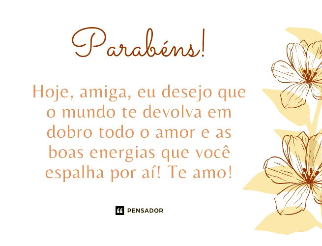 Texto de Aniversário Para Melhor Amiga Chorar #25 🎂 Amizade que