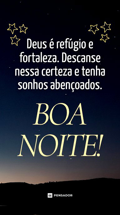 Anoitecer com montanha ao fundo.