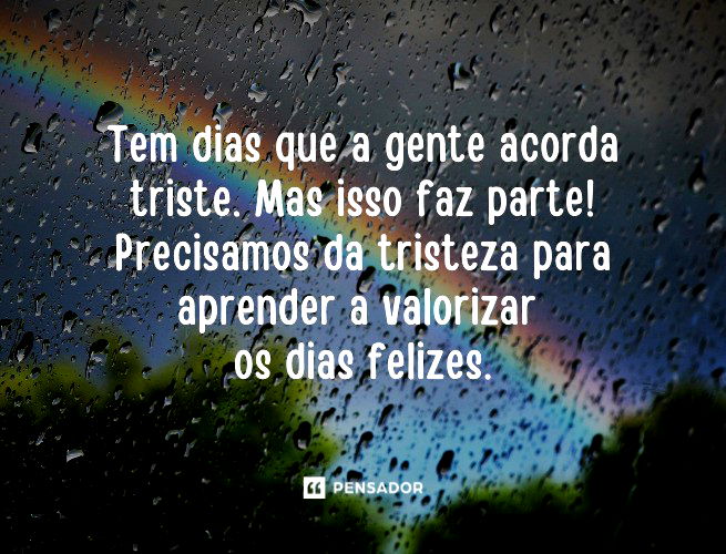 72 frases tristes para status para expressar suas emoções 😢💔 - Pensador