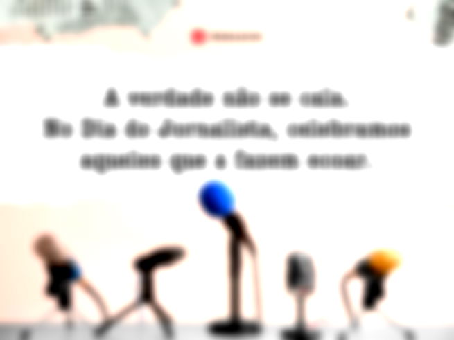 A verdade não se cala. No Dia do Jornalista, celebramos aqueles que a fazem ecoar. 