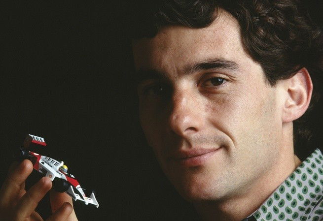 Retrato de Ayrton Senna