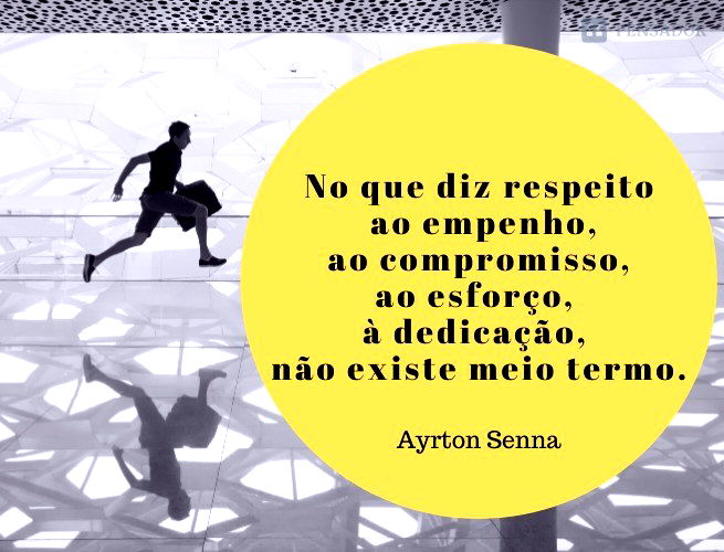 Frases de Ayrton Senna do Brasil, Blog do Coach