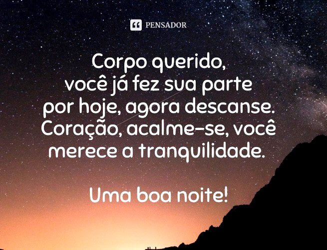 E por hoje é só! Boa noite pessoal. Amanhã tem mais. #god …