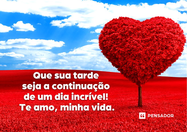 Doces Mensagens: Boa tarde!