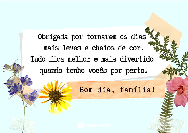 17 frases de Dia da Família para comemorar uma data especial