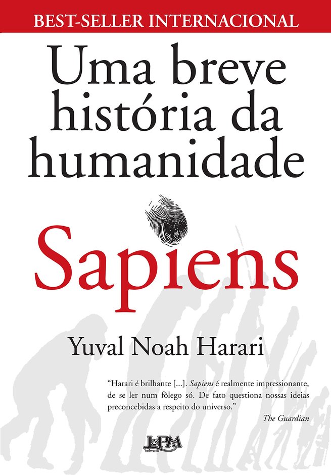 Capa do livro Breve História da Humanidade.