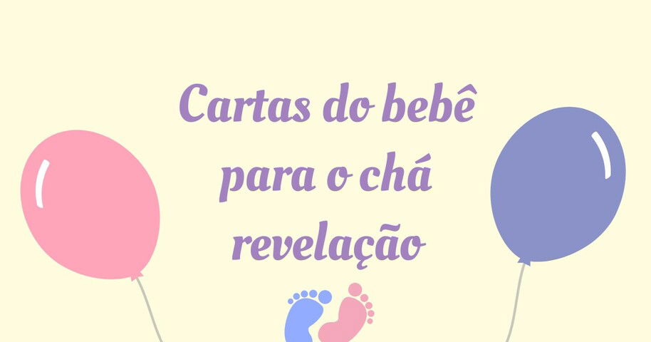 Cartas Do Bebê Para Chá Revelação Que São Pura Emoção 👶💌 Pensador 