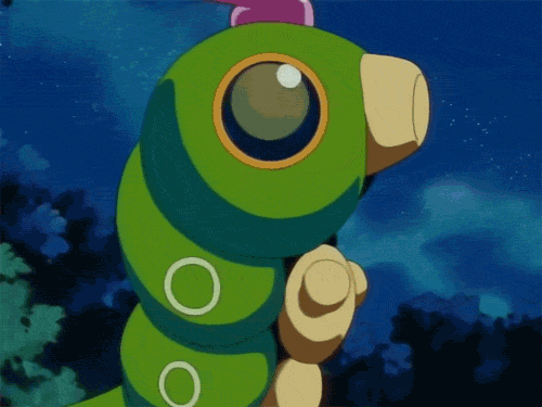 Frases de Pokemon - Caterpie