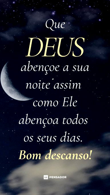 Céu estrelado com lua e nuvens.