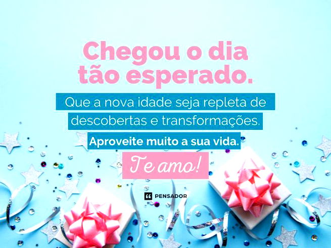 15 anos! Idade das esperanças lindas e do amor em festa que a vida po