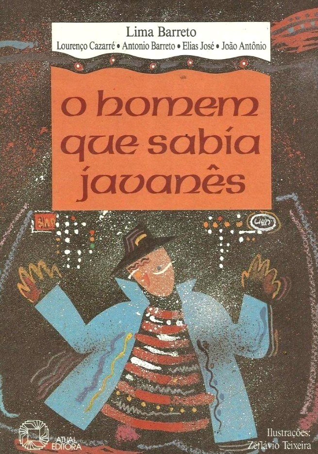 Capa do livro O homem que sabia javanês de Lima Barreto