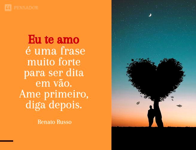 60 imagens de amor com frases românticas e fofas - Pensador