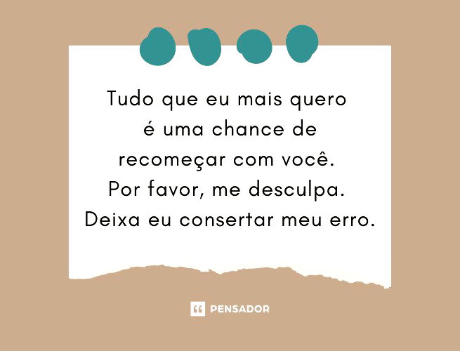 Desculpa, mas não tenho nenhum amigo