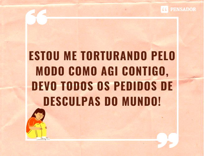 peço perdão pela minha ausência ultimamente, eu tive alguns problemas