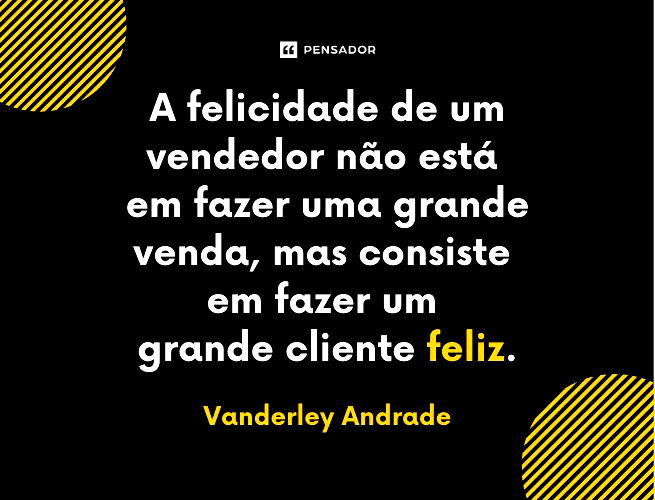 Top 20 frases para usar no dia do vendedor com sua equipe!