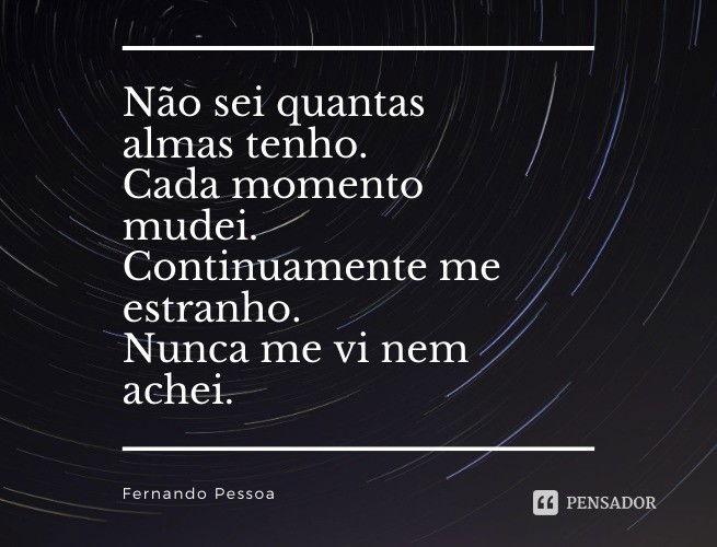 Os 14 Melhores Poemas De Fernando Pessoa - Pensador