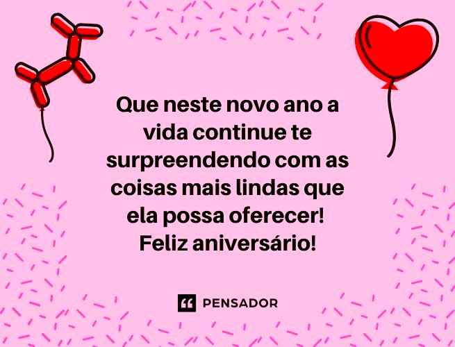 Mensagem de Aniversário - Mensagens para Desejar Feliz Aniversário