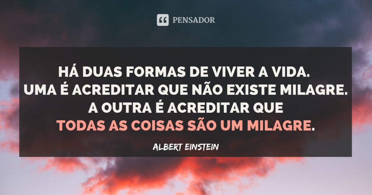 A lógica pode levar de um ponto A a um Albert Einstein - Pensador