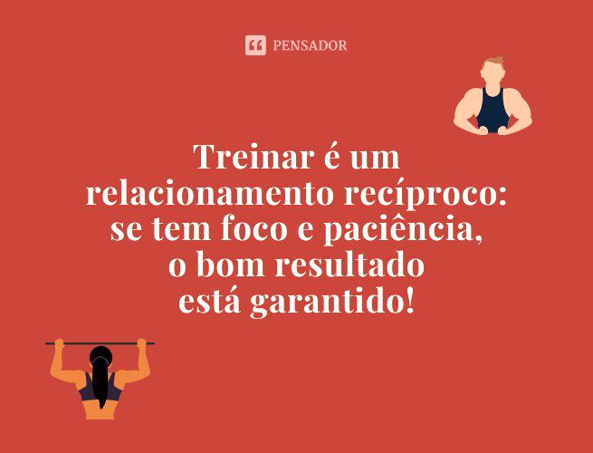 80 frases de academia para status que te incentivam a treinar