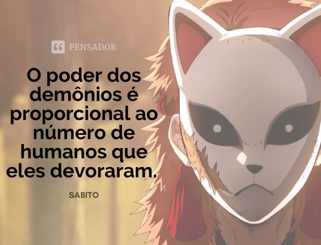 O poder dos demônios é proporcional ao número de humanos que eles devoraram.