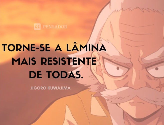 Torne-se a lâmina mais resistente de todas.